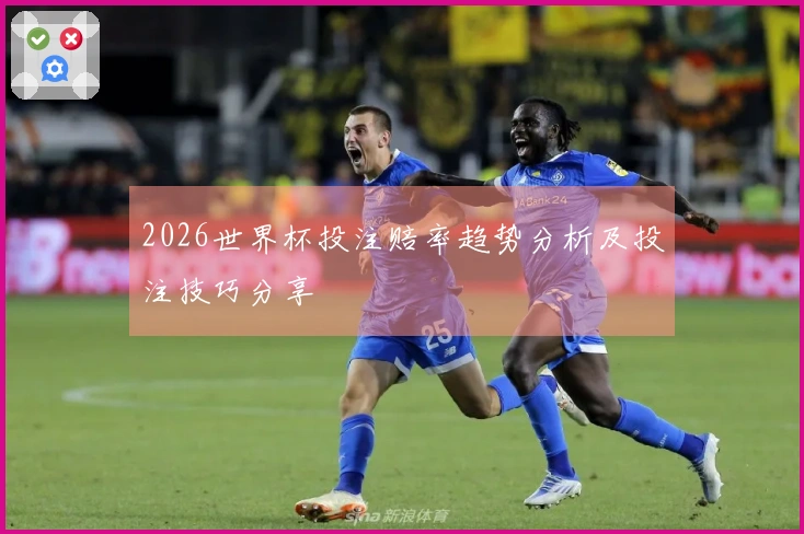 2026世界杯投注赔率趋势分析及投注技巧分享