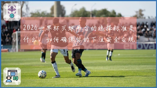 2026世界杯买球平台的选择标准是什么，如何确保你的下注安全合规？